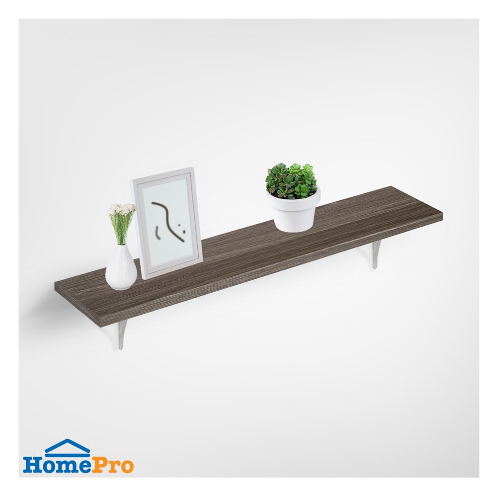 แผ่นชั้นไม้เมลามีน STACKO 120X20X1.6 ซม. สีวิชโอ๊ค