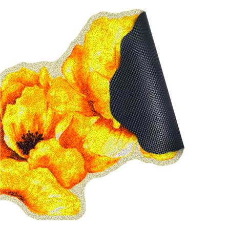 พรมเช็ดเท้าดักฝุ่น PRAW YELLOW BLOSSOM 75X100 ซม. สีเหลือง_4