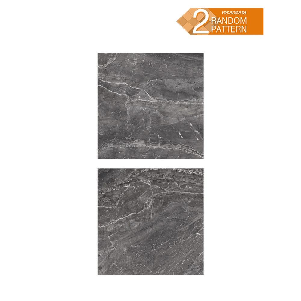 กระเบื้องพื้น 60x60 ซม. TARA วิลด้า ดำ PM 1.44 ตร.ม.