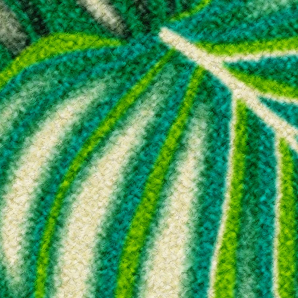 พรมเช็ดเท้าดักฝุ่น PRAW KLA BAITONG SH1 75X100 ซม. สีเขียว