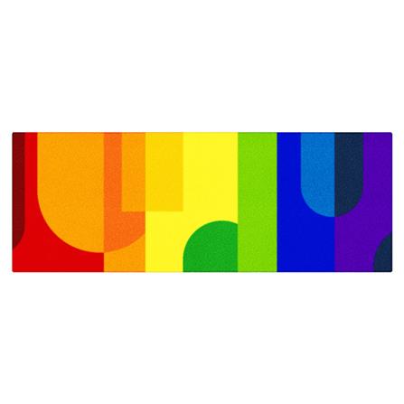 พรมเช็ดเท้าดักฝุ่น PRAW TROPICAL 70X190 ซม. หลากสี_0