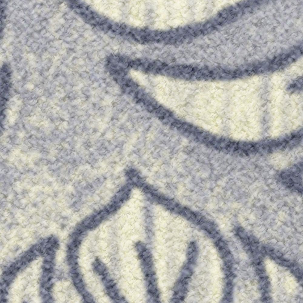 พรมเช็ดเท้าดักฝุ่น PRAW TROPICAL 70X190 ซม. สีเทา