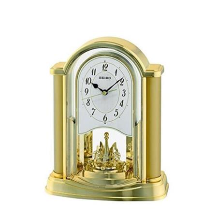 นาฬิกาตั้งโต๊ะ SEIKO CLOCKS QXN228G 10.4X8.2 นิ้ว สีทอง_0
