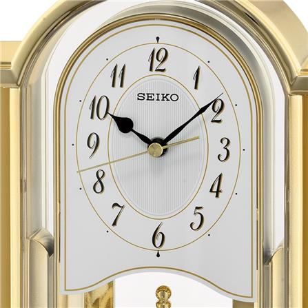 นาฬิกาตั้งโต๊ะ SEIKO CLOCKS QXN228G 10.4X8.2 นิ้ว สีทอง_1