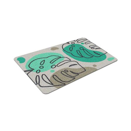 พรมเช็ดเท้าดักฝุ่น PRAW TROPICAL MONSTERA DE/PR238 50X75 ซม. สีเขียว_2