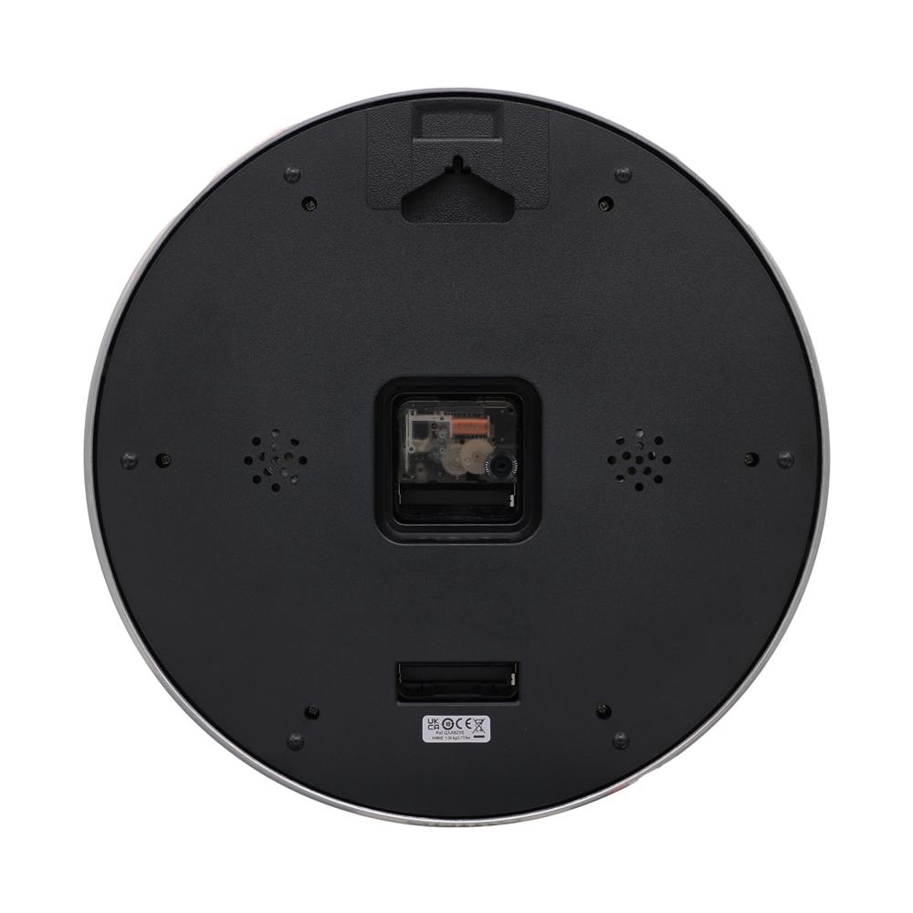 นาฬิกาแขวน SEIKO CLOCKS QXA823S 12.9 นิ้ว สีเงิน