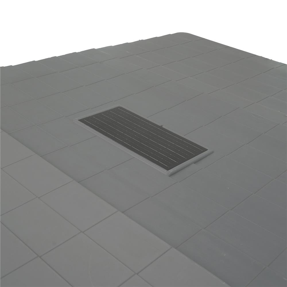 บ้านเก็บของกลางแจ้ง SPRING ATHOS SOLAR LAMP 133X223 ซม.