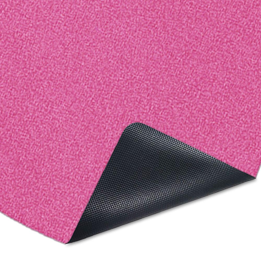 พรมเช็ดเท้าดักฝุ่น PRAW HEART-SH ROSE PINK 75X75 ซม. สีชมพู