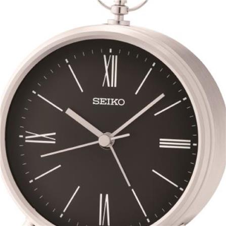นาฬิกาตั้งโต๊ะ SEIKO CLOCKS QXE063A 4.6X3.9 นิ้ว สีเงิน_1