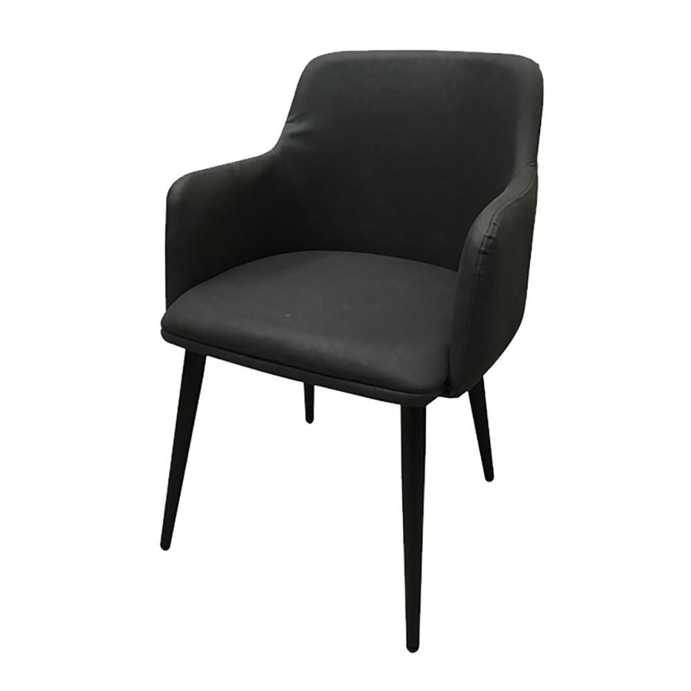 เก้าอี้ห้องอาหาร FURINTREND SEN6 BLACK FABRIC สีดำ