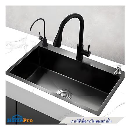 ซิงค์ฝัง 1 หลุม TEKA TQ82 1B PVD BLACK สีดำ_2