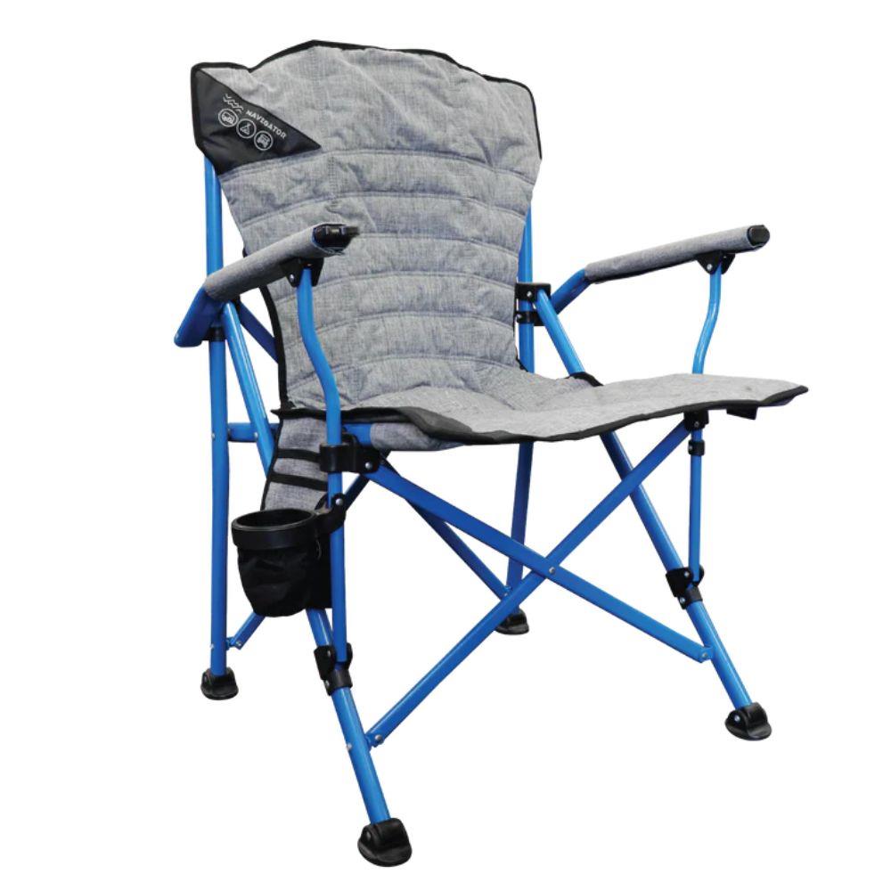 เก้าอี้สนาม NAVIGATOR THE NOWHERE CHAIR สีฟ้า/เทา