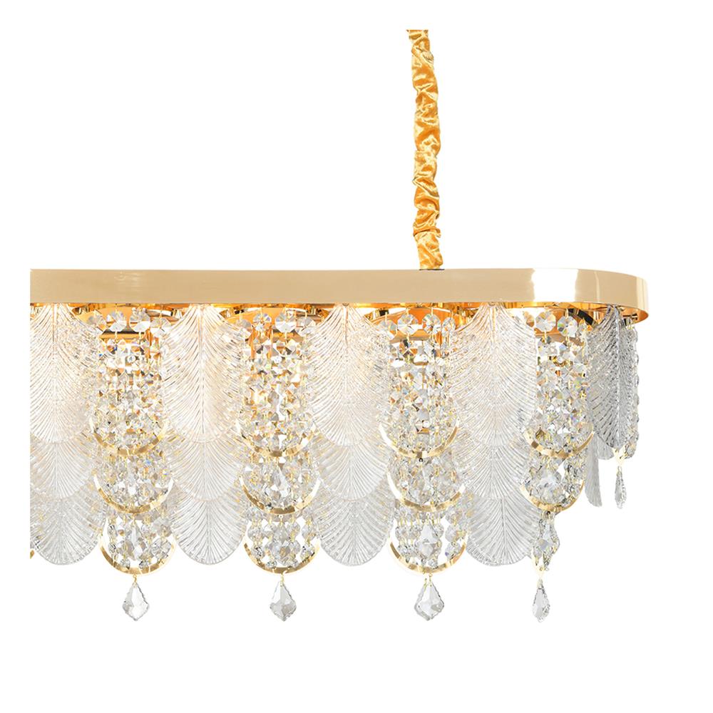 ไฟช่อ L&E 01-03114 สีทอง/ใส 16 หัว