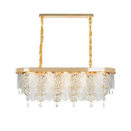 ไฟช่อ L&E 01-03114 สีทอง/ใส 16 หัว_0