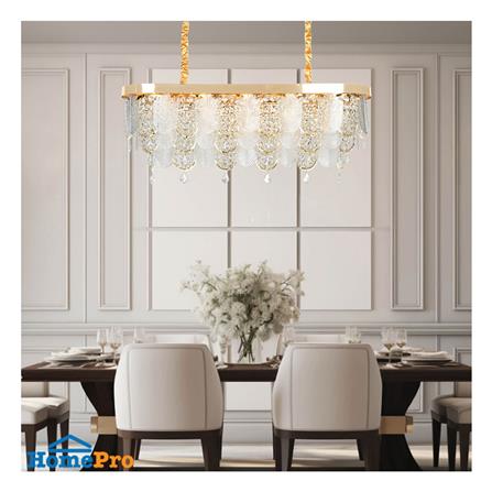 ไฟช่อ L&E 01-03114 สีทอง/ใส 16 หัว_2