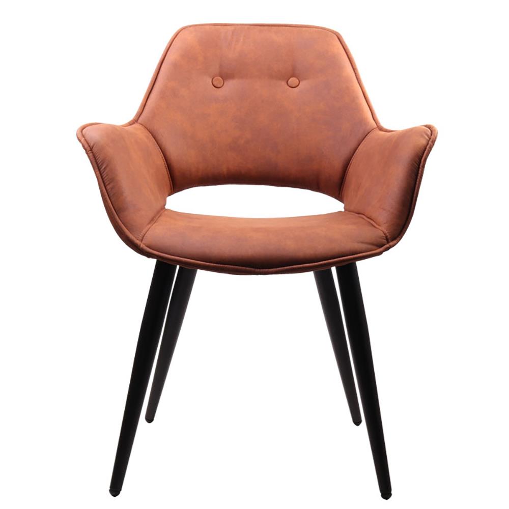 เก้าอี้ห้องอาหาร FURINTREND SEN3 FABRIC สีน้ำตาลเข้ม