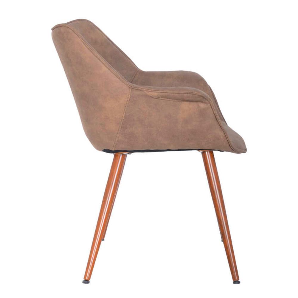 เก้าอี้ห้องอาหาร FURINTREND SEN1 BROWN FABRIC สีน้ำตาล
