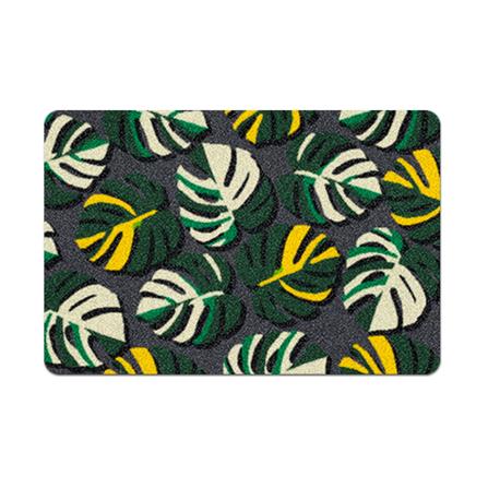 พรมเช็ดเท้าดักฝุ่น PRAW TROPICAL MONSTERA B 50X75 ...