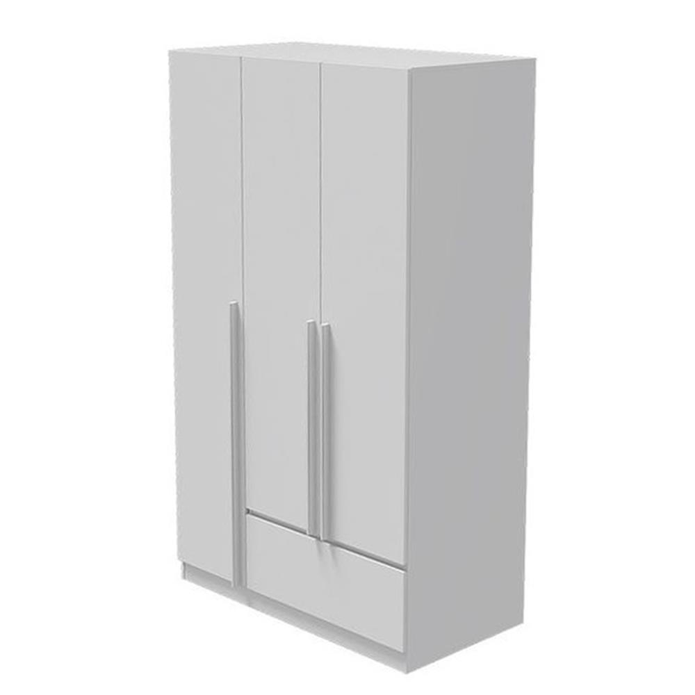 ตู้เสื้อผ้า 3 บานเปิด LOOMS REMUS-B 19227699 120 ซม. สีขาว