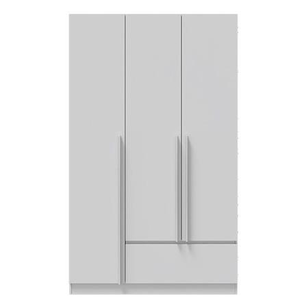 ตู้เสื้อผ้า 3 บานเปิด LOOMS REMUS-B 19227699 120 ซม. สีขาว_0
