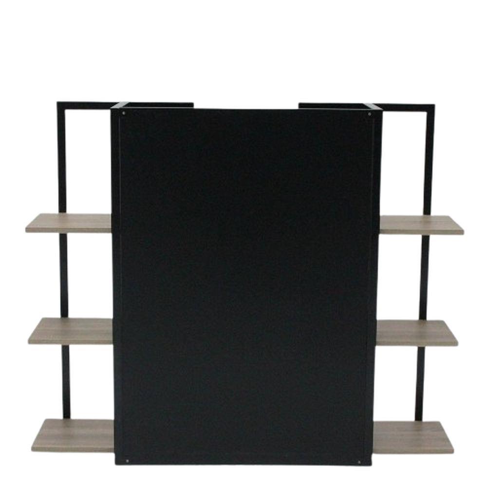 ชั้นวางของโล่ง LOOMS DYLAN 19212225 120 ซม. สีไม้อ่อน/ดำ