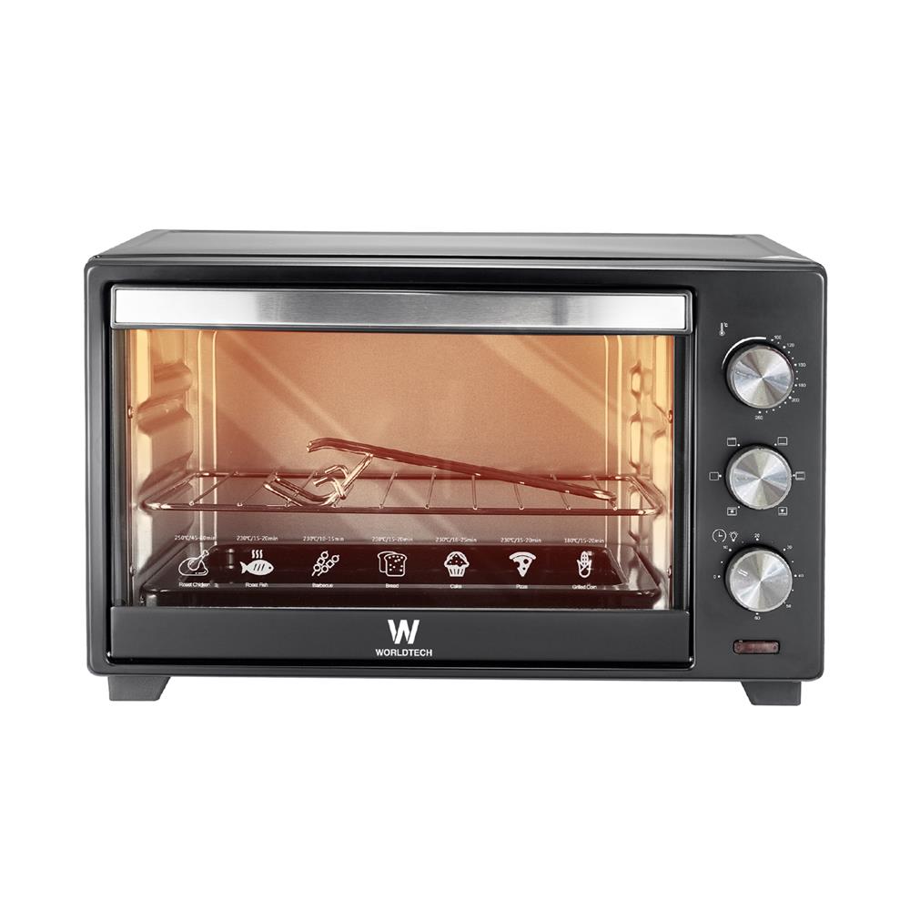 เตาอบเล็กแมนนวล WORLDTECH WT-OV30L สีดำ