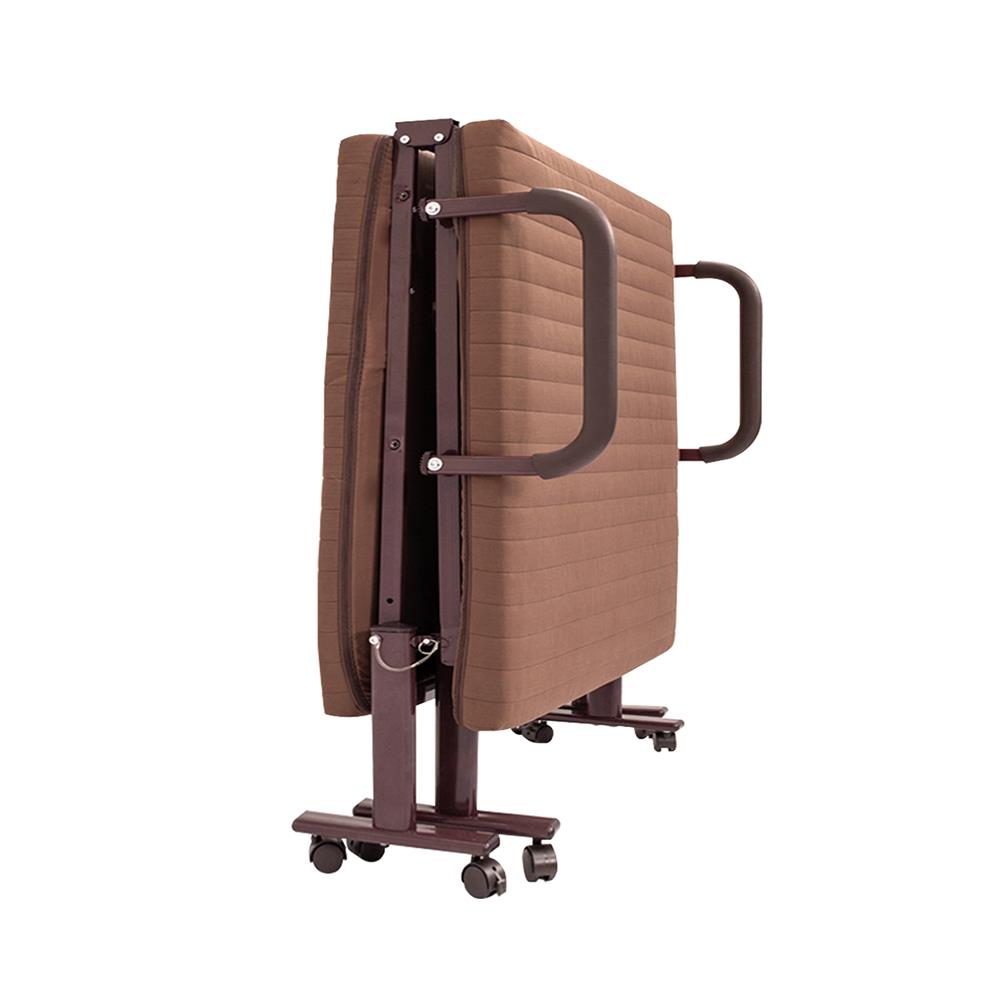 เตียงพับพร้อม TOPPER THAIBULL OLT247-100BLH สี BROWN