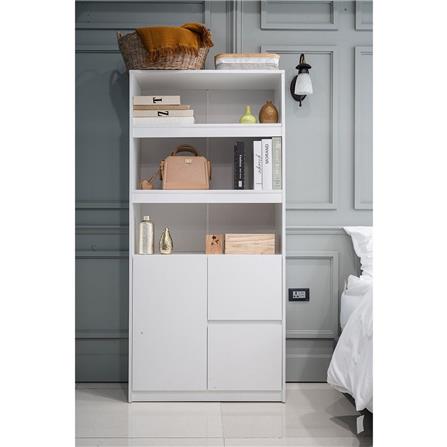 ตู้สูง LOOMS HEIDI 19210356 80 ซม. สีขาว_3