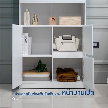 ตู้สูง LOOMS HEIDI 19210356 80 ซม. สีขาว_6