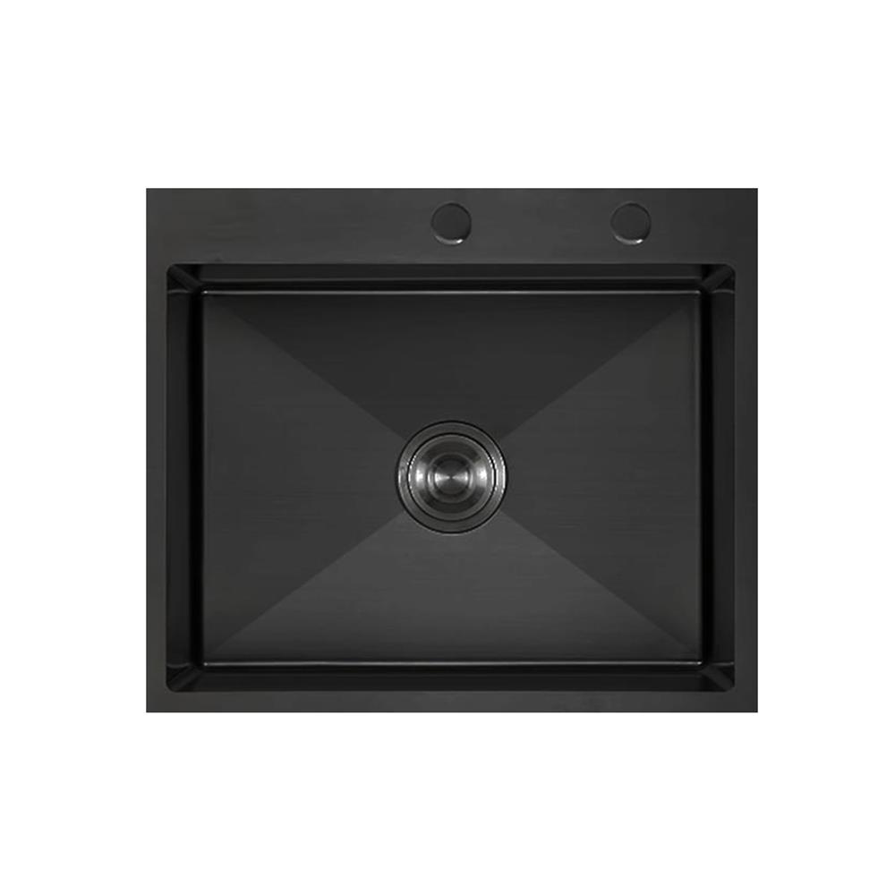 ซิงค์ฝัง 1 หลุม TEKA TQ60 1B PVD BLACK ดำ