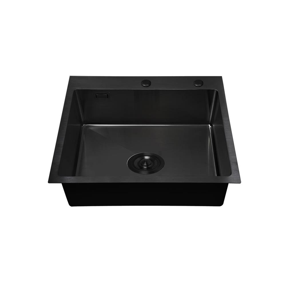 ซิงค์ฝัง 1 หลุม TEKA TQ60 1B PVD BLACK ดำ