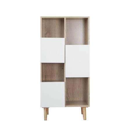 ชั้นวางของหน้าบานผสม LOOMS CONELL 19211162 50 ซม. สีขาว_0