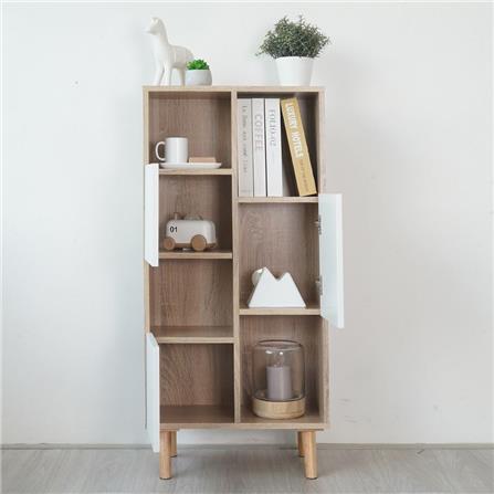 ชั้นวางของหน้าบานผสม LOOMS CONELL 19211162 50 ซม. สีขาว_1