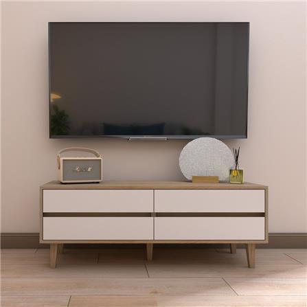 ตู้วางทีวี LOOMS ROOKIE 19225356 120 ซม. สีโซลิดโอ๊ค_4