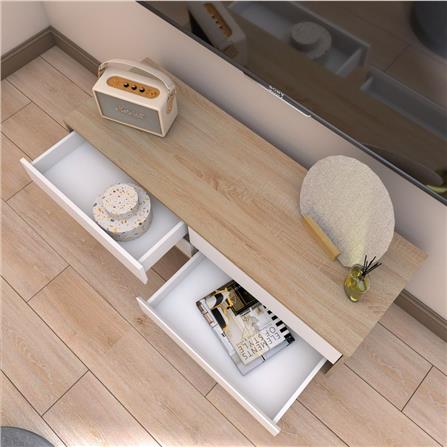 ตู้วางทีวี LOOMS ROOKIE 19225356 120 ซม. สีโซลิดโอ๊ค_7