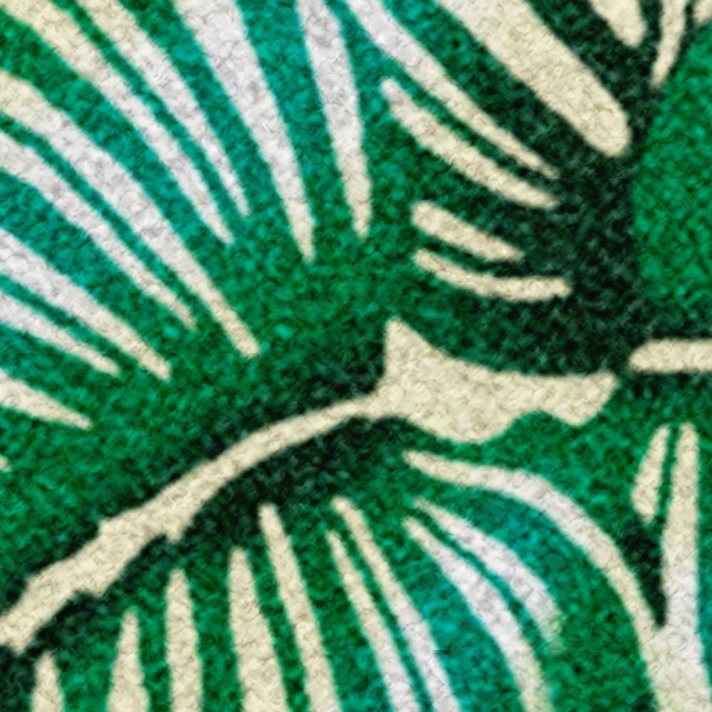 พรมเช็ดเท้าดักฝุ่น PRAW KLA BAITONG SH2 75X95 ซม. สีเขียว