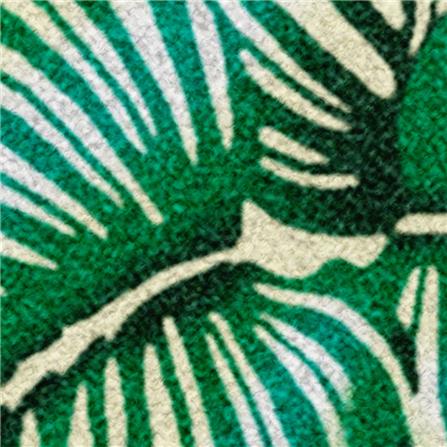 พรมเช็ดเท้าดักฝุ่น PRAW KLA BAITONG SH2 75X95 ซม. สีเขียว_1