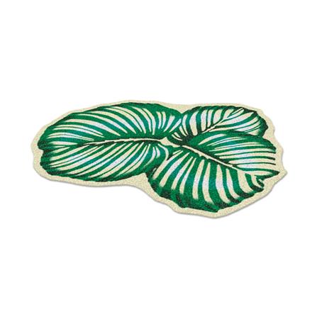 พรมเช็ดเท้าดักฝุ่น PRAW KLA BAITONG SH2 75X95 ซม. สีเขียว_3