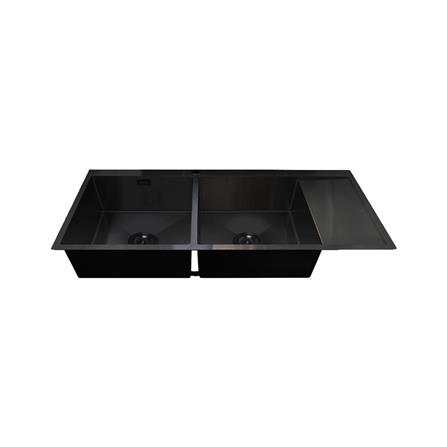 ซิงค์ฝัง 2 หลุม 1 ที่พัก TEKA TQ 2B1D PVD BLACK สีดำ_1