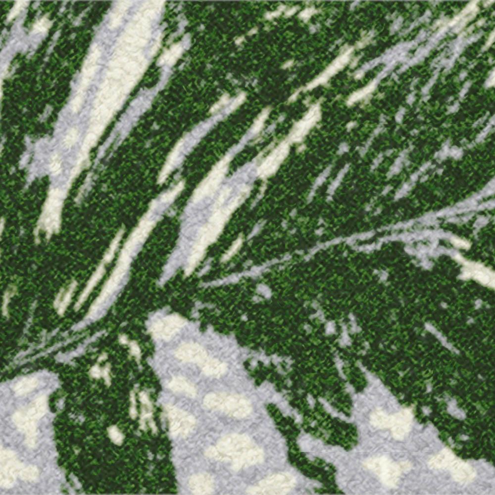 พรมเช็ดเท้าดักฝุ่น PRAW TROPICAL DAVIL'S IVY DE/PR147 50X75 ซม. สีเขียว