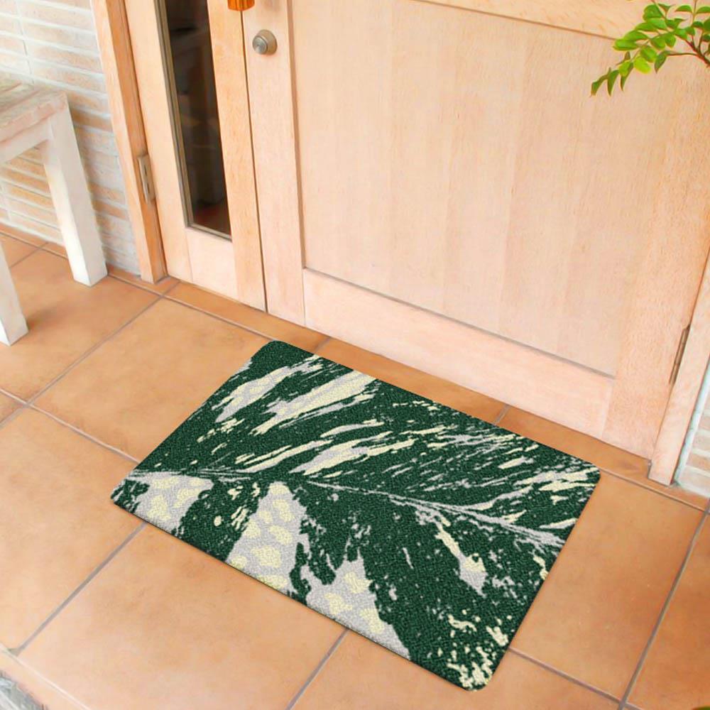 พรมเช็ดเท้าดักฝุ่น PRAW TROPICAL DAVIL'S IVY DE/PR147 50X75 ซม. สีเขียว