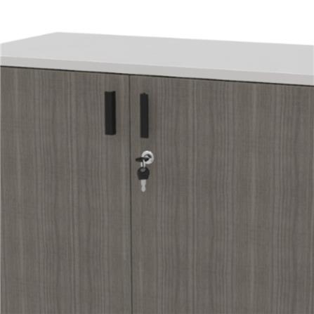 ตู้บานเปิด OFFICEINTREND W-COMBI สีขาว/เทา_1