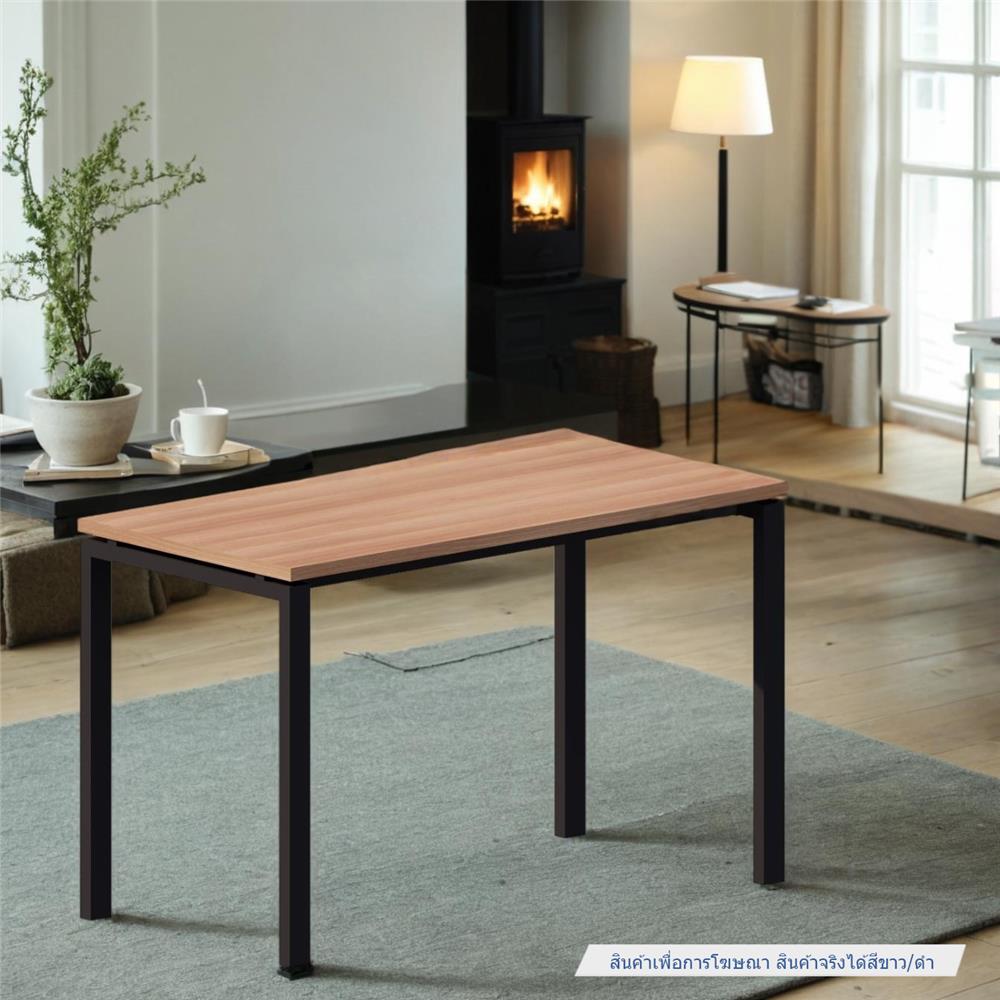 โต๊ะอเนกประสงค์ OFFICEINTREND NEWTRON BL-W 120 ซม. สีขาว/ดำ