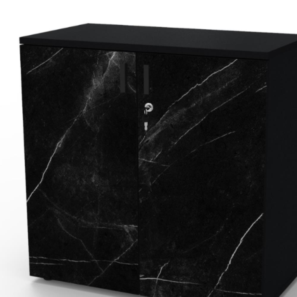 ตู้บานเปิด OFFICEINTREND B-MIDNIGHT สีดำ