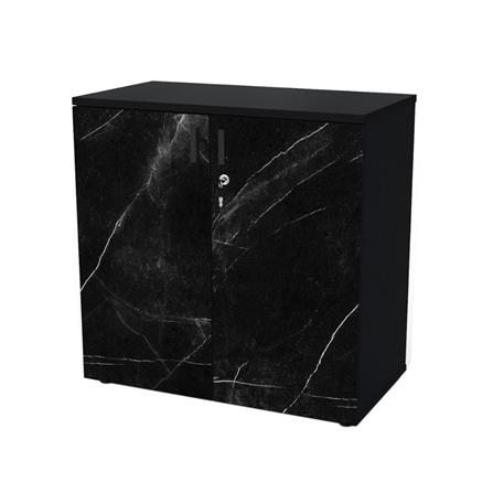 ตู้บานเปิด OFFICEINTREND B-MIDNIGHT สีดำ_0