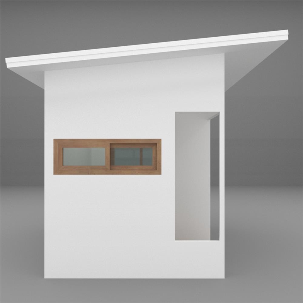 บ้านน็อคดาวน์ แบบ 3 โมเดิร์น T.C. GRANDHOME 2.5x3x2.5 ม.