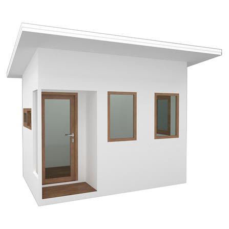 บ้านน็อคดาวน์ แบบ 3 โมเดิร์น T.C. GRANDHOME 2.5x3x2.5 ม._1