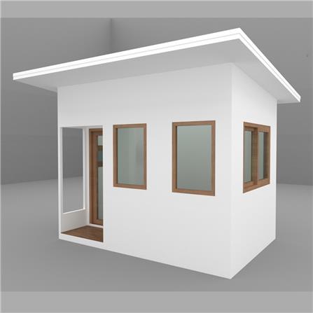 บ้านน็อคดาวน์ แบบ 3 โมเดิร์น T.C. GRANDHOME 2.5x3x2.5 ม._2