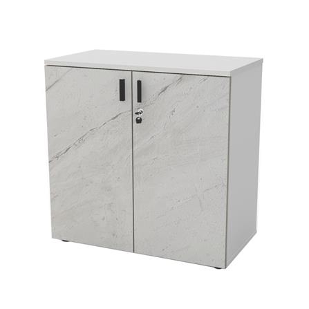 ตู้บานเปิด OFFICEINTREND W-GRANITE สีขาว_0