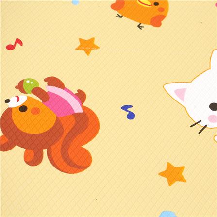 แผ่นอเนกประสงค์ HOME LIVING STYLE LITTLE FRIEND 135X185 ซม. สีเหลือง_4